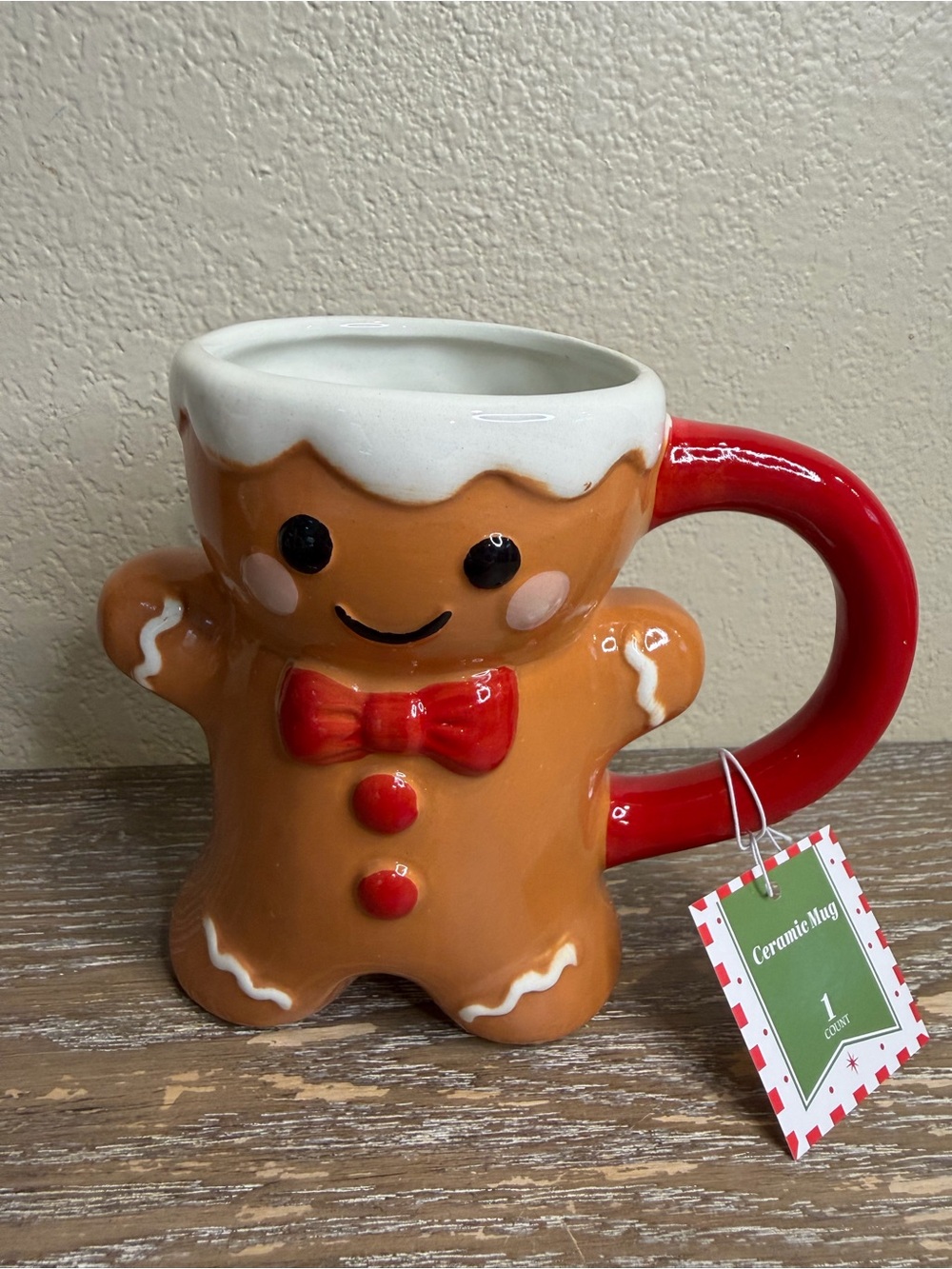 Target Bullseye Christmas Gingerbread Mug